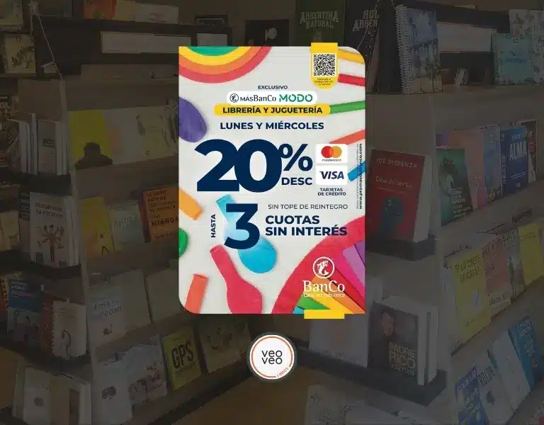 Home 18 20% de Descuento - 3 Cuotas sin interés - BanCo - Veo Veo Libros - 768x600