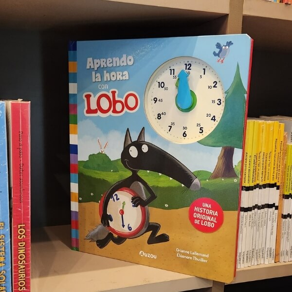 APRENDO LA HORA CON LOBO 1 APRENDO LA HORA CON LOBO