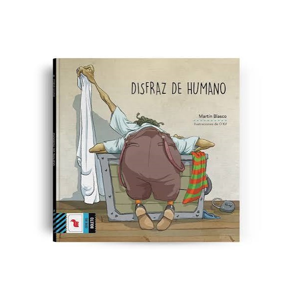 DISFRAZ DE HUMANO - BOLETO AZUL (NOVEDAD) 1 DISFRAZ DE HUMANO - BOLETO AZUL (NOVEDAD)