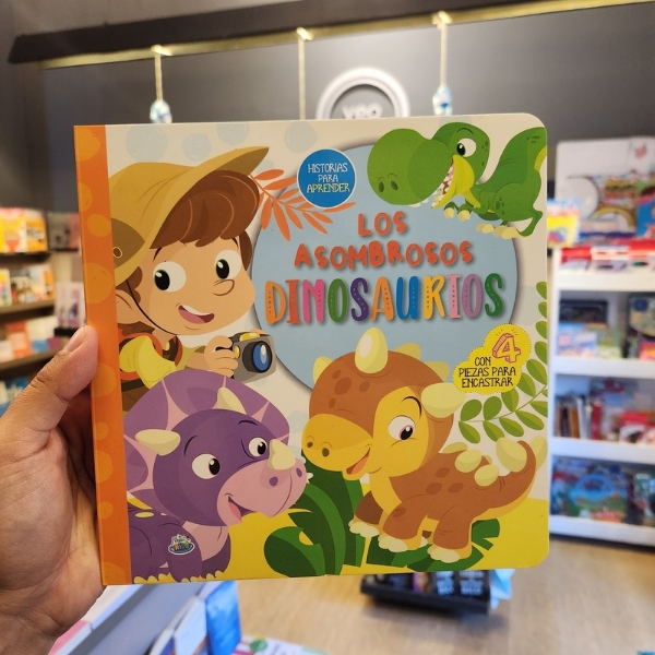 LOS ASOMBROSOS DINOSAURIOS – HISTORIAS PARA APRENDER