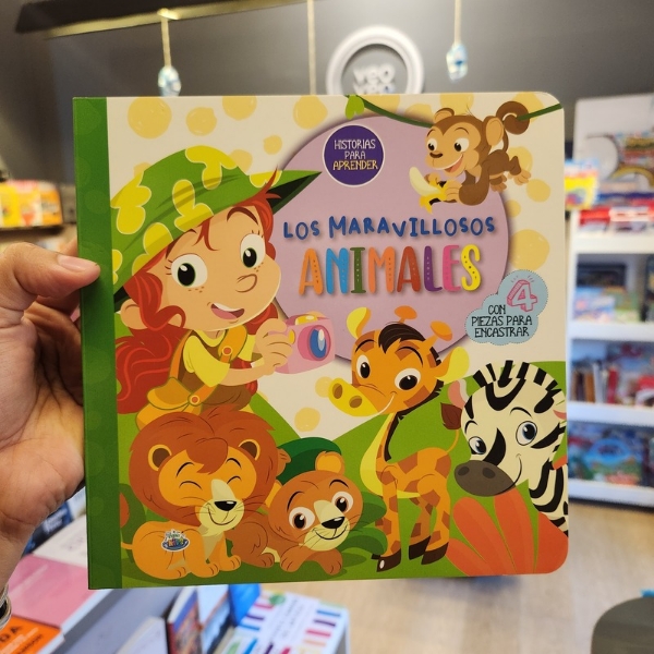 LOS MARAVILLOSOS ANIMALES – HISTORIAS PARA APRENDER