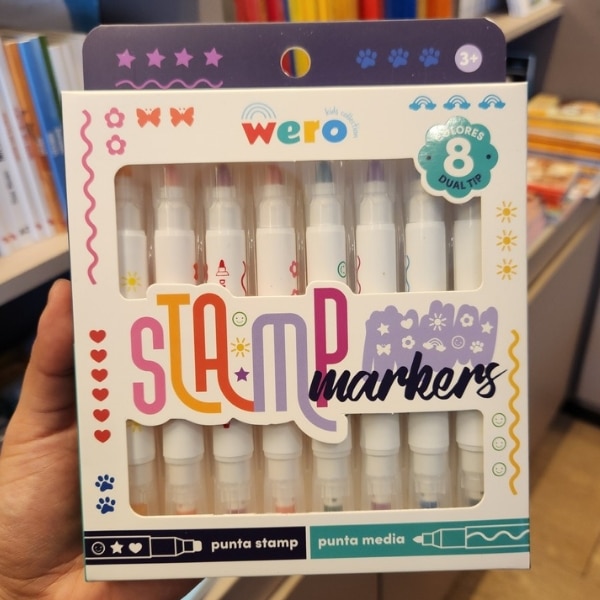 STAMP MARKERS MARCADORES DOBLE PUNTA