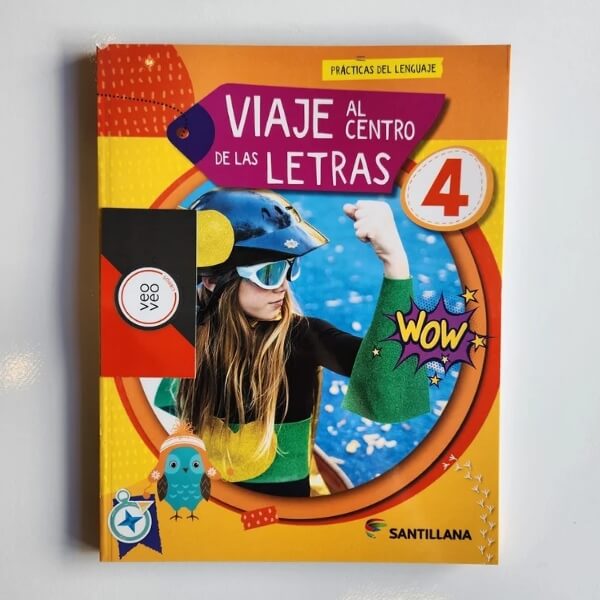 VIAJE AL CENTRO DE LAS LETRAS 4 - Veo Veo Libros